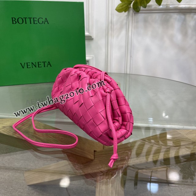 Bottega veneta高端女包 98061 寶緹嘉升級版小號編織雲朵包 BV經典款純手工編織羔羊皮女包  gxz1179